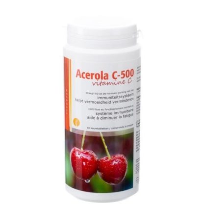 Acerola Vitamine C 500mg 60kauwtabletten